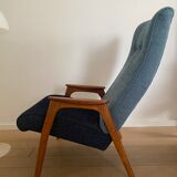 Vintage teak lounge chair