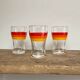6 vintage glasses "Vabé"