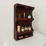 Old spice wall shelf