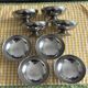 Vintage stainless steel ice cream cups