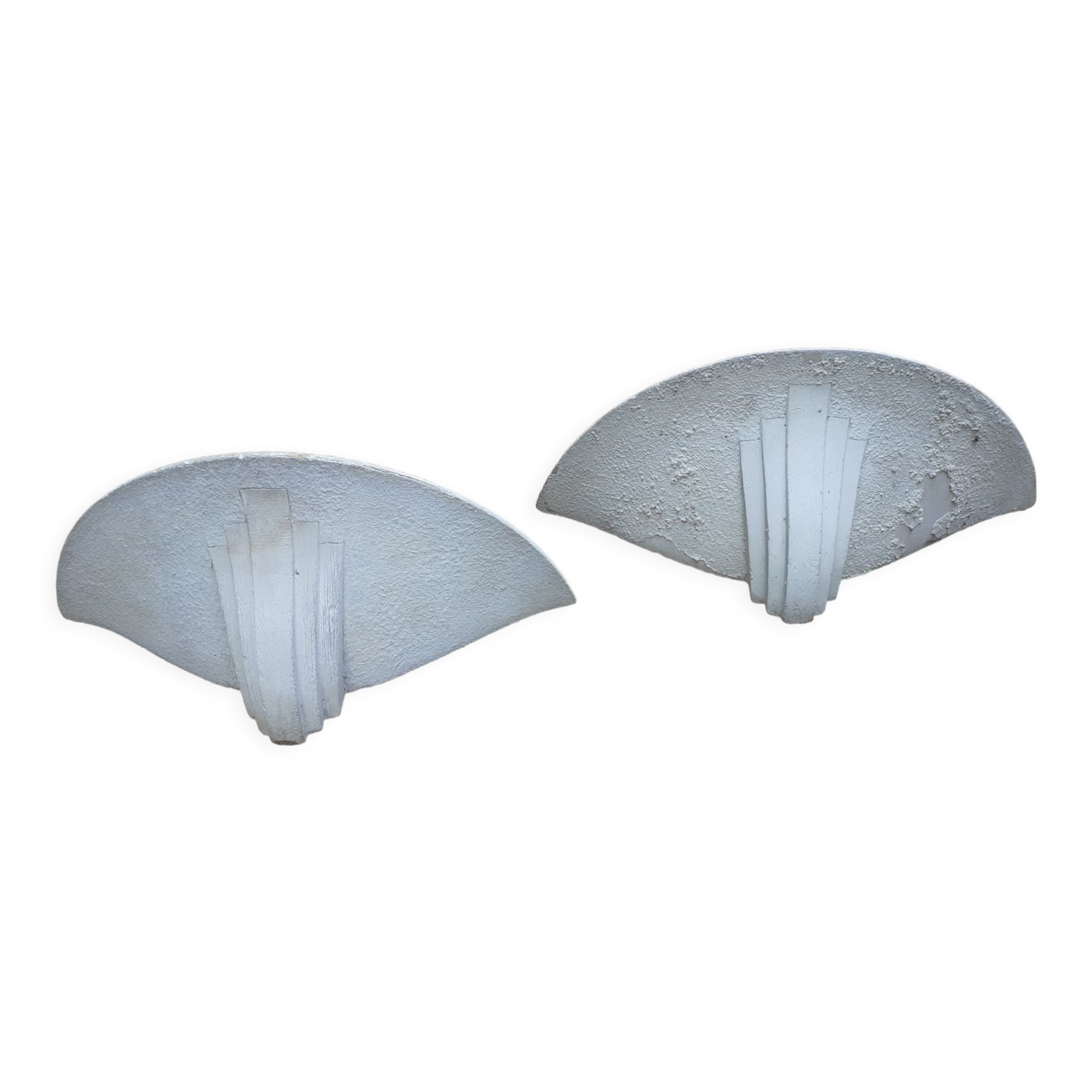 2 Art Deco wall lamps