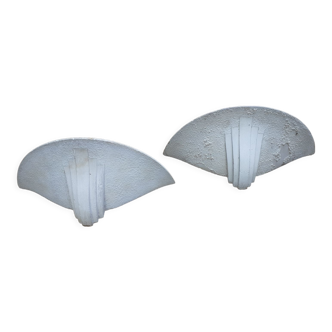 2 Art Deco wall lamps