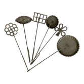 Lot de fer moule à beignets formes diverses