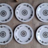 Set 6 assiettes Murielle BFK 1966