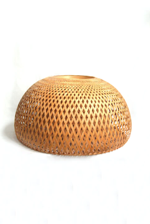 Bamboo lampshade