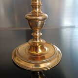 Gilded bronze candle holder