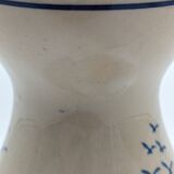 Blue ceramic vase