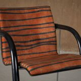 Vintage A 320 Armchair by Wulf Schneider & Ulrich Boehme for Thonet 1980s in Polarity Velvet (set of 3)