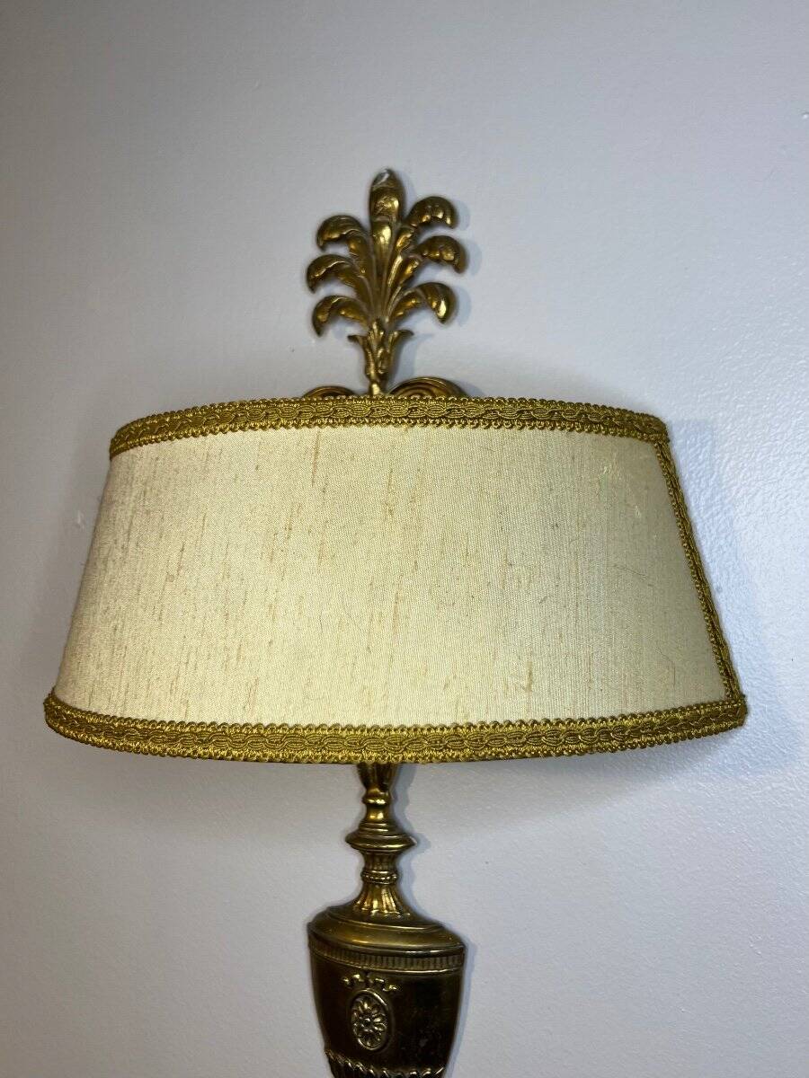Large pair of wall sconces from the 20th century