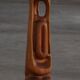 Grande sculpture en bois "Femme" par Ole Wettergren, Moderne danoise, années 1970