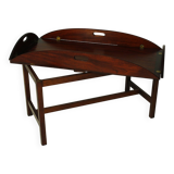 Oval Butlers Tray on Stand, England, 1970s Product Overview