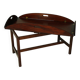 Oval Butlers Tray on Stand, England, 1970s Product Overview