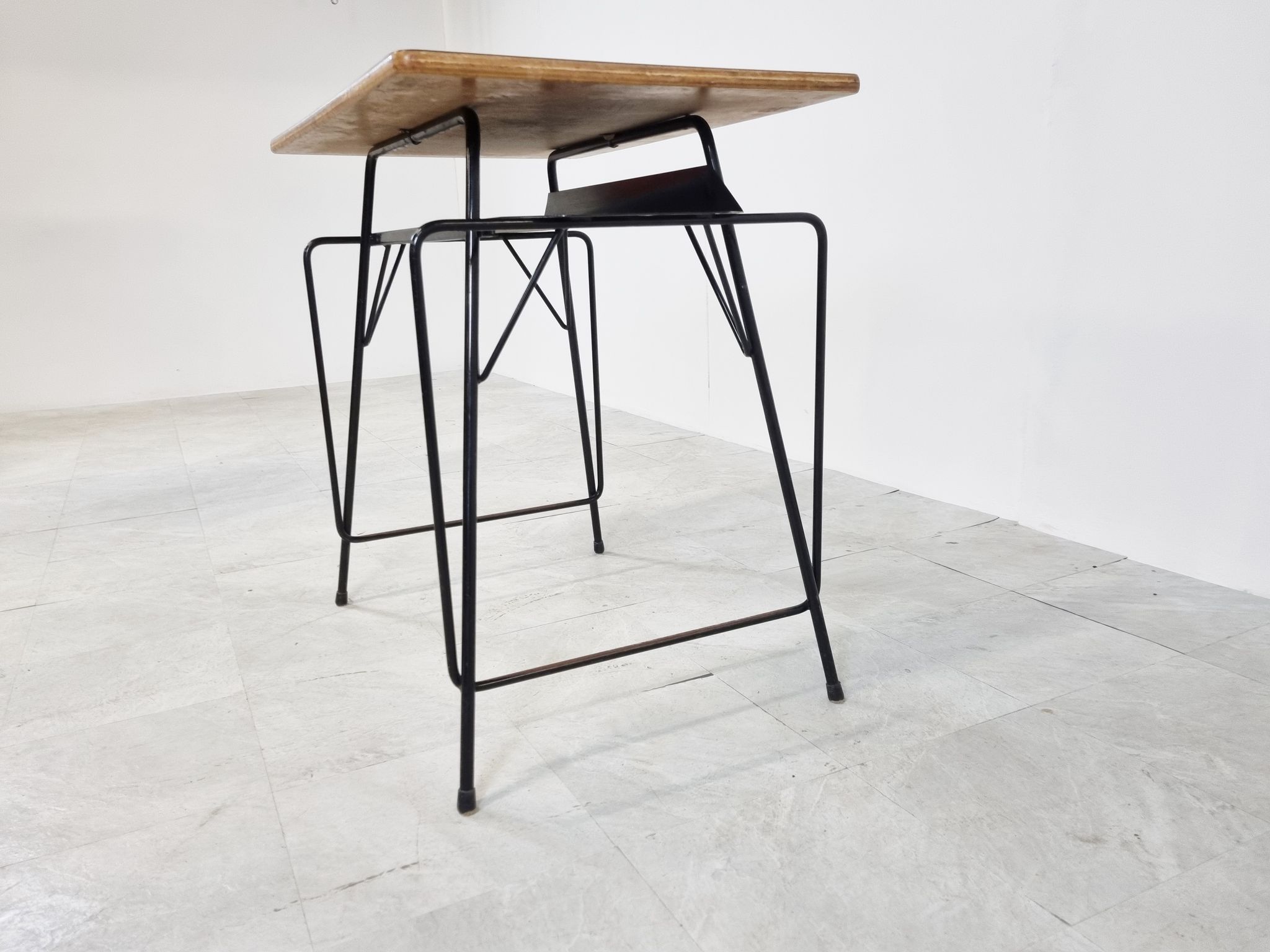 Vintage desk by Willy Van Der Meeren for Tubax, 1950s