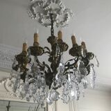 Chandelier with tassels