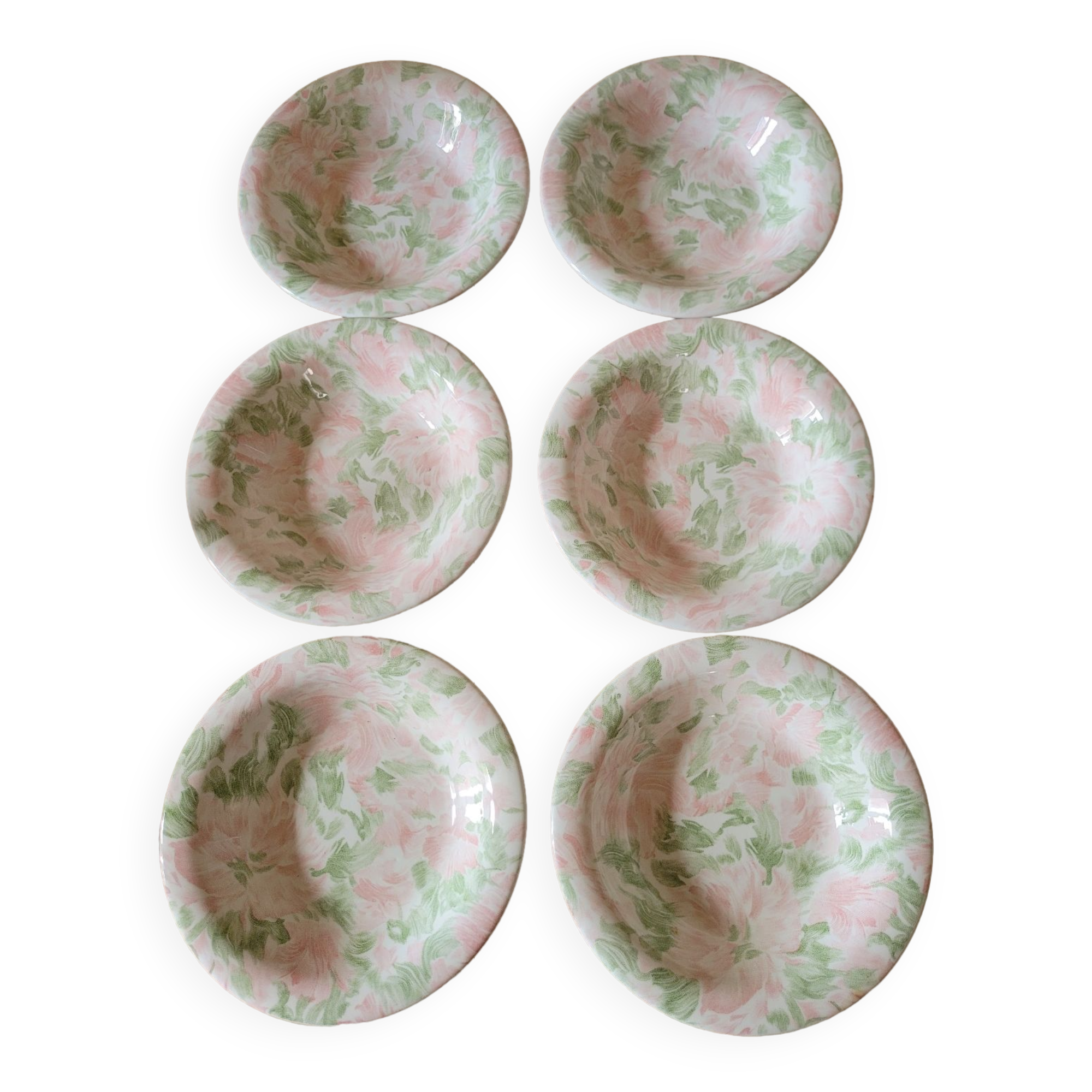 Ensemble de 6 assiettes italiennes