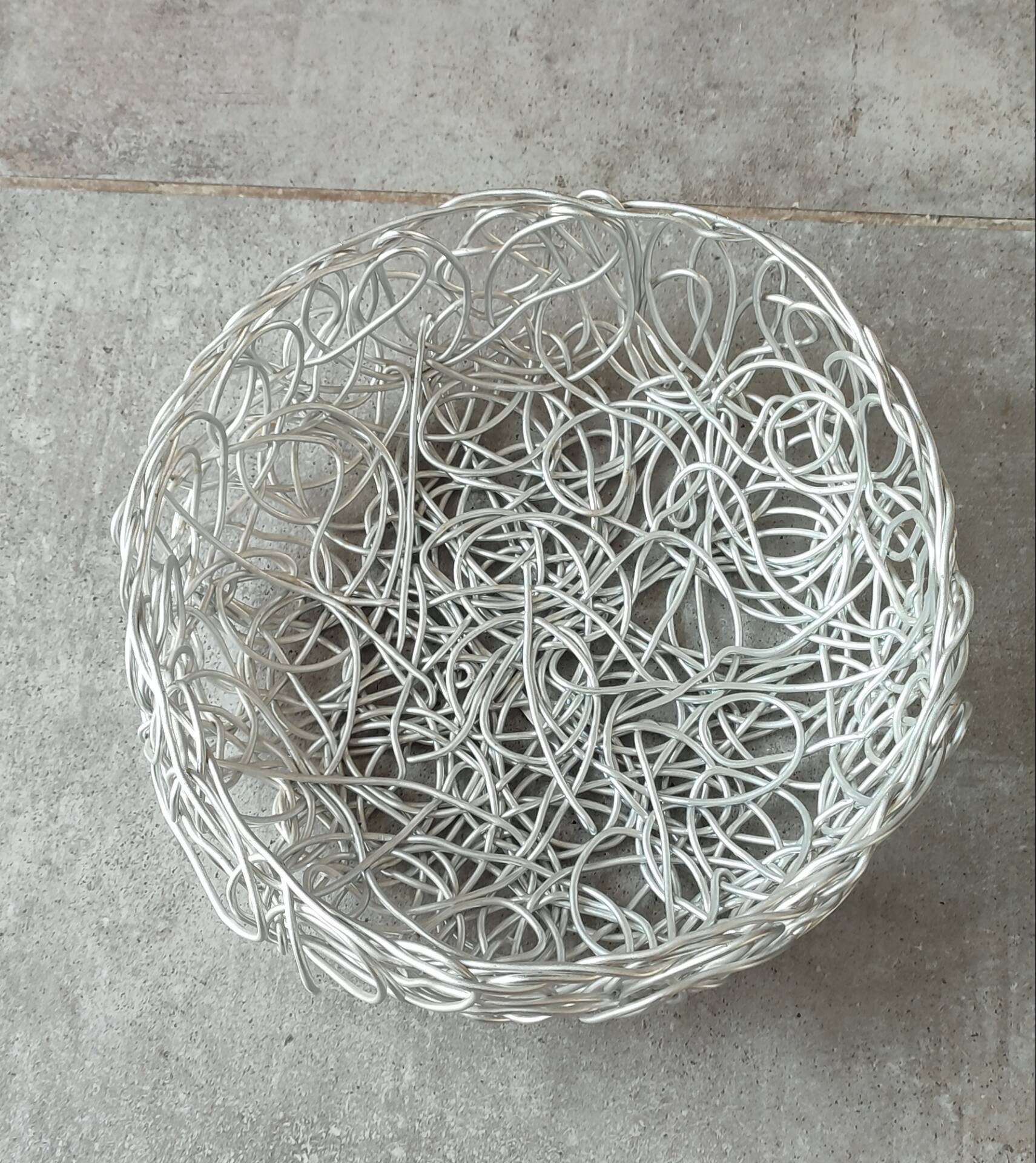 Corbeille coupe design Alessi "Blow Up" Fratelli Campana signée