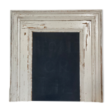 Wooden fireplace mantle