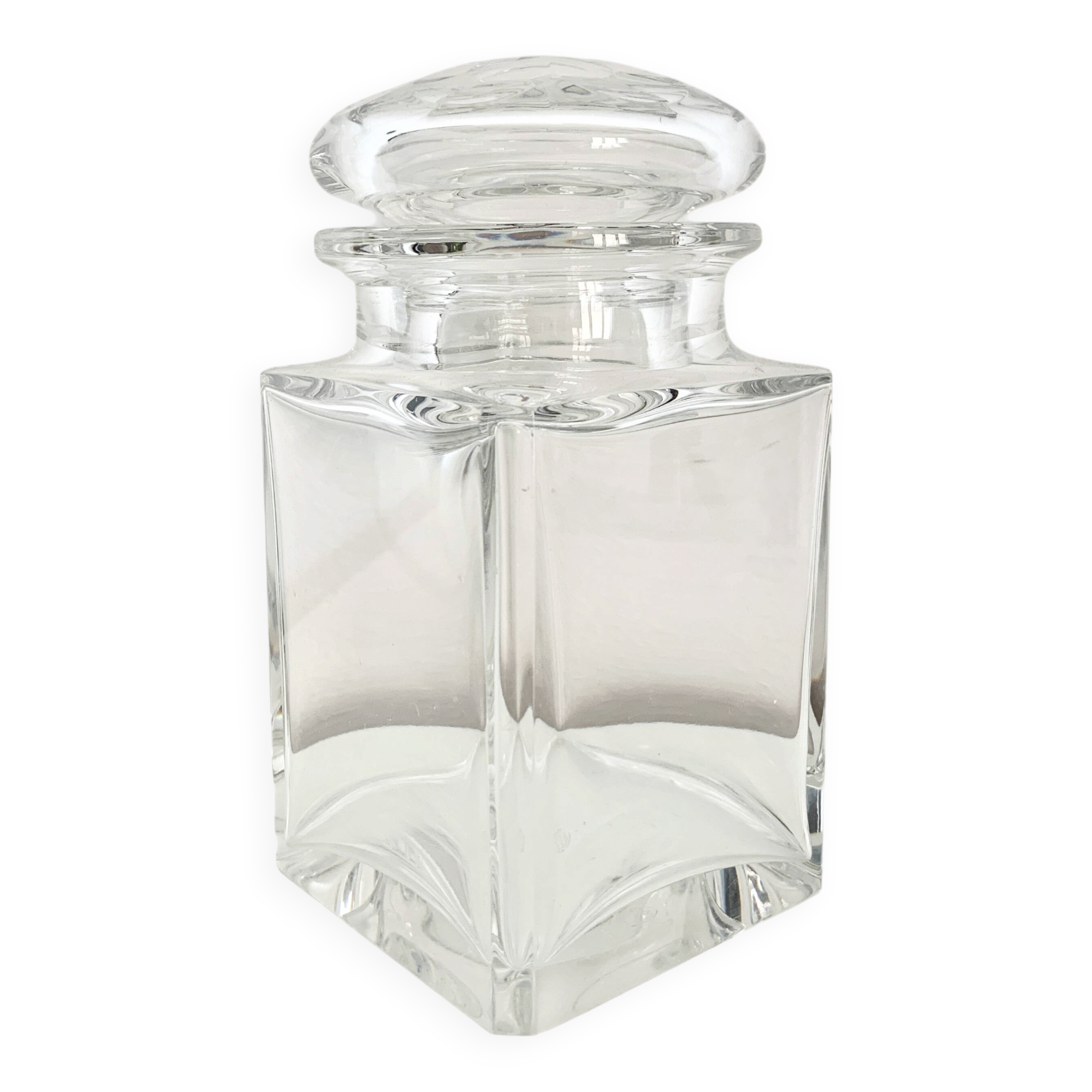 Pot couvert Baccarat en cristal