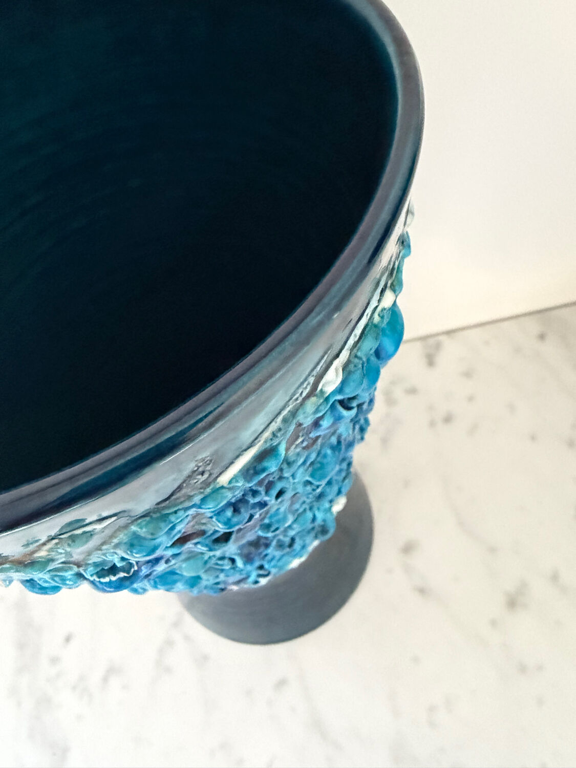 Fat Lava Vase Vallauris