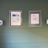 Pair of Oxar wall sconces, Jacqueline Trocmé