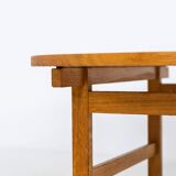 Table basse en chêne par Hans J. Wegner pour PP Møbler