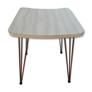 Tabouret formica vintage