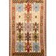 Vintage Kilim Rug: Rustic Boho Tribal Wool Flatweave Design 240 x 143 cm