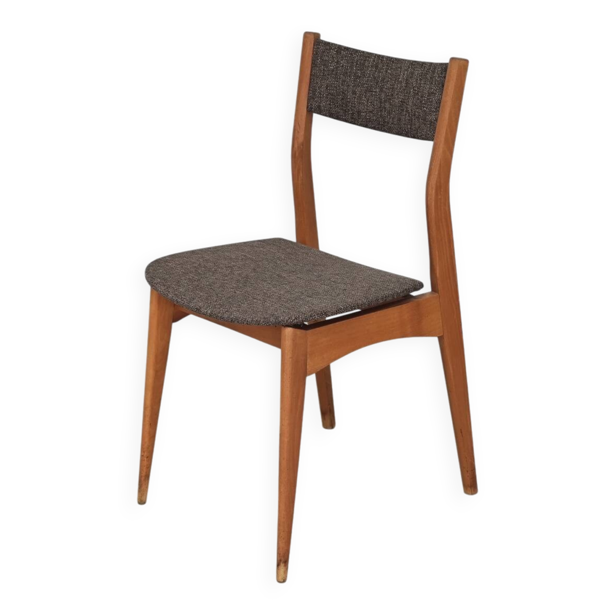 1970s Scandinavian chair in mottled Froca fabric