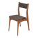 1970s Scandinavian chair in mottled Froca fabric