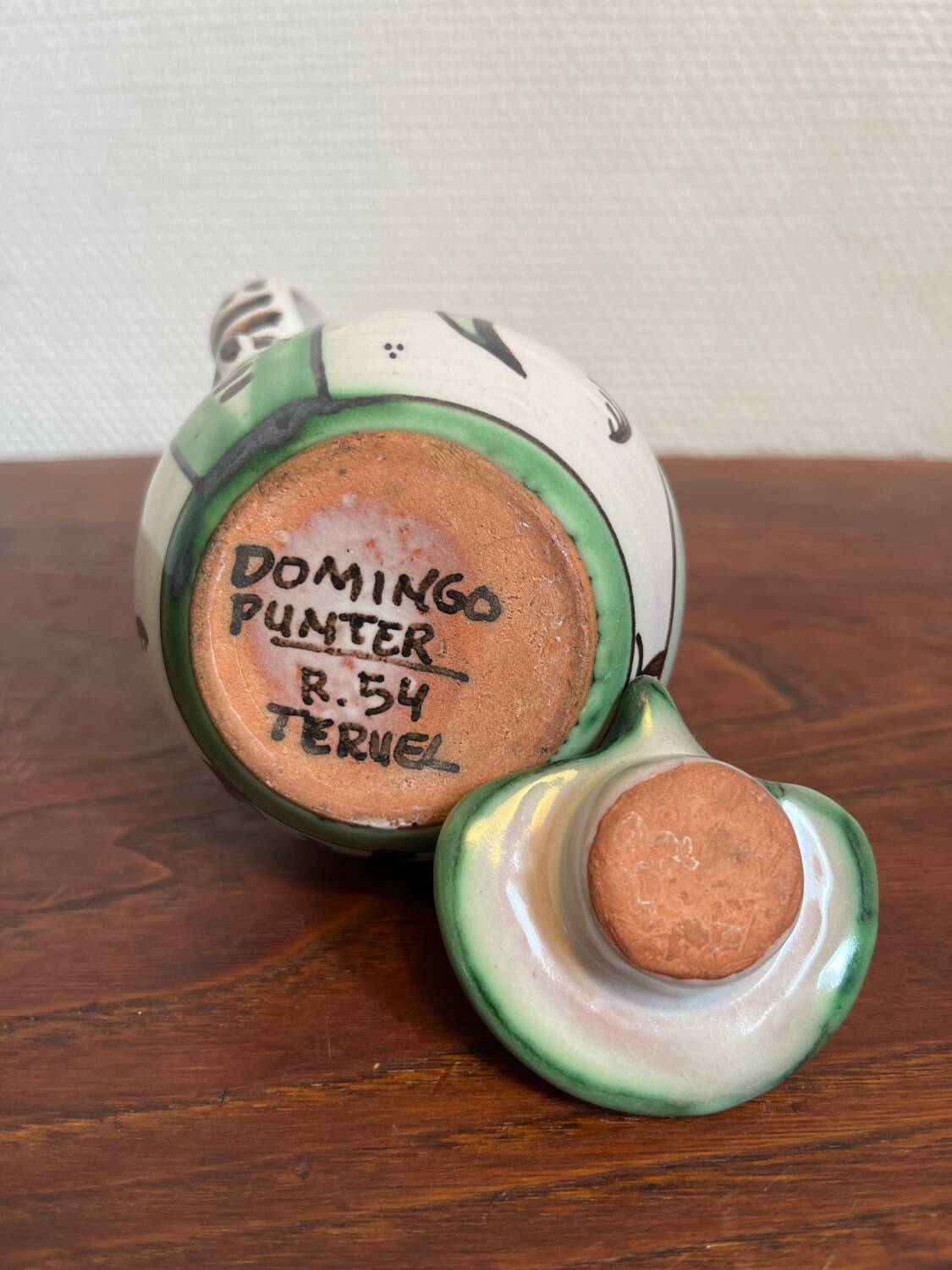 Punter cracked ceramic salt and pepper set, oil and vinegar set