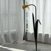 Mike Bliss Daffodil Pop Art Collectible Floorlamp for Bliss Flights of