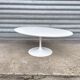 Oval Tulip Coffee Table by Knoll International design Eero Saarinen
