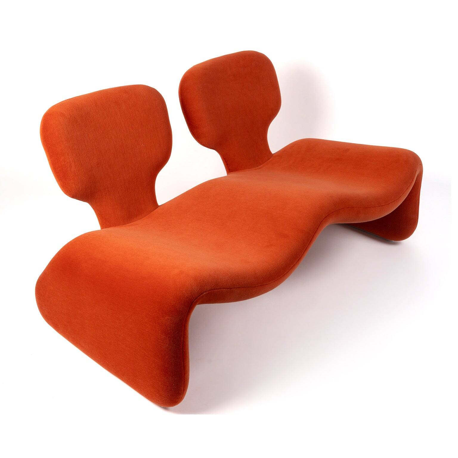 Two-seater bench "Djinn" by Olivier Mourgue for Airborne, 1965