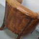 Vintage Dutch Cognac Leather Club Chairs, Set of 2