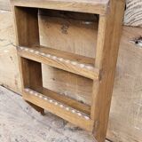 Burmese teak wall shelf