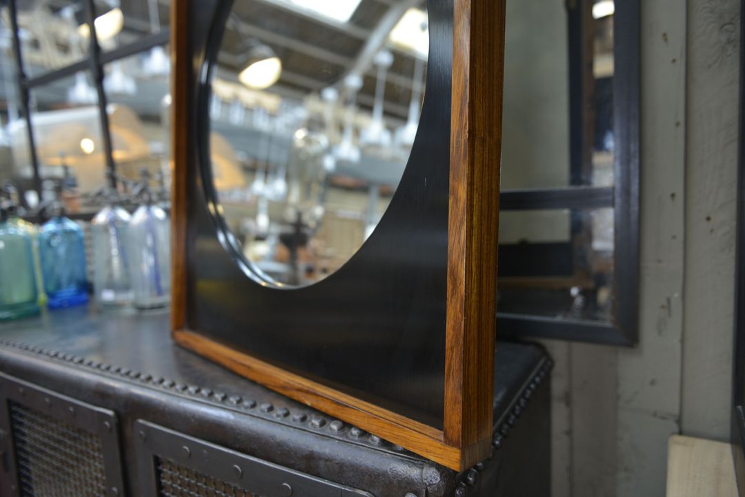 Mirror design in wood 1963 63x75cm