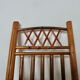 Wall mail rack in bamboo 60s 70s