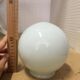 Globe en verre blanc ø15 cm