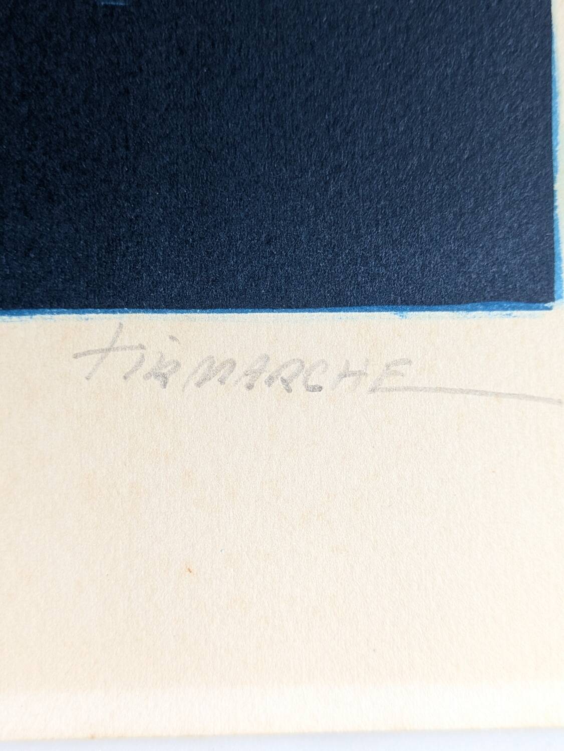 Silkscreen by Maurice Tirmarche