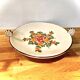Decorative plate in earthenware