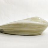 Marbled ceramic soap dish