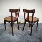 Paire de chaises bistrot