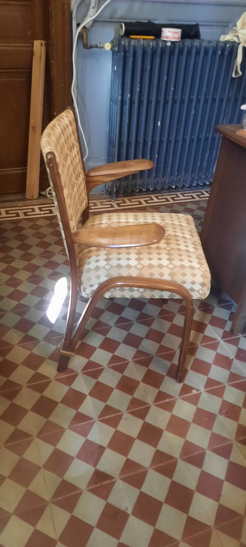 Pair of Bow Wood bridge armchairs