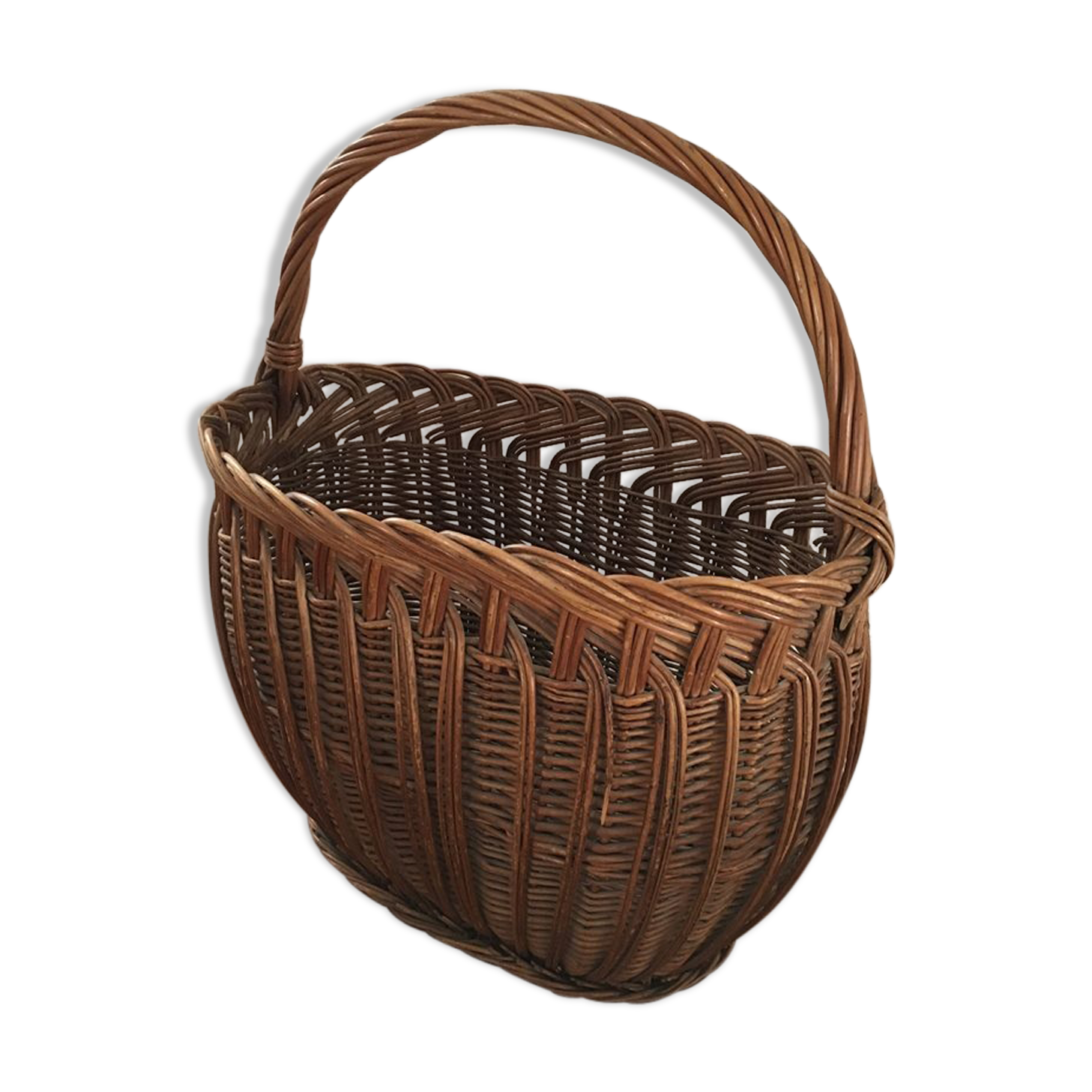 60s wicker basket