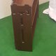 Art nouveau mahogany shelf