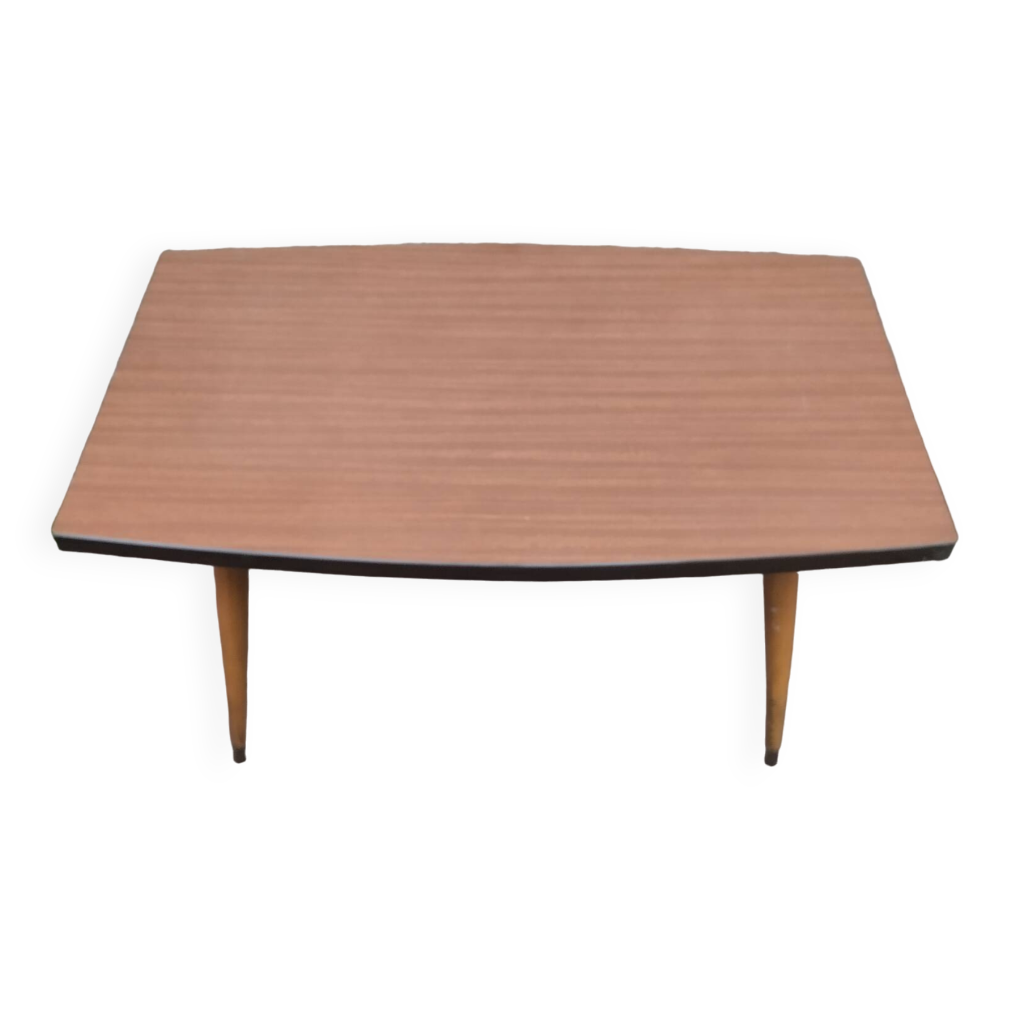 Coffee table. Compass legs. 1960s/70s