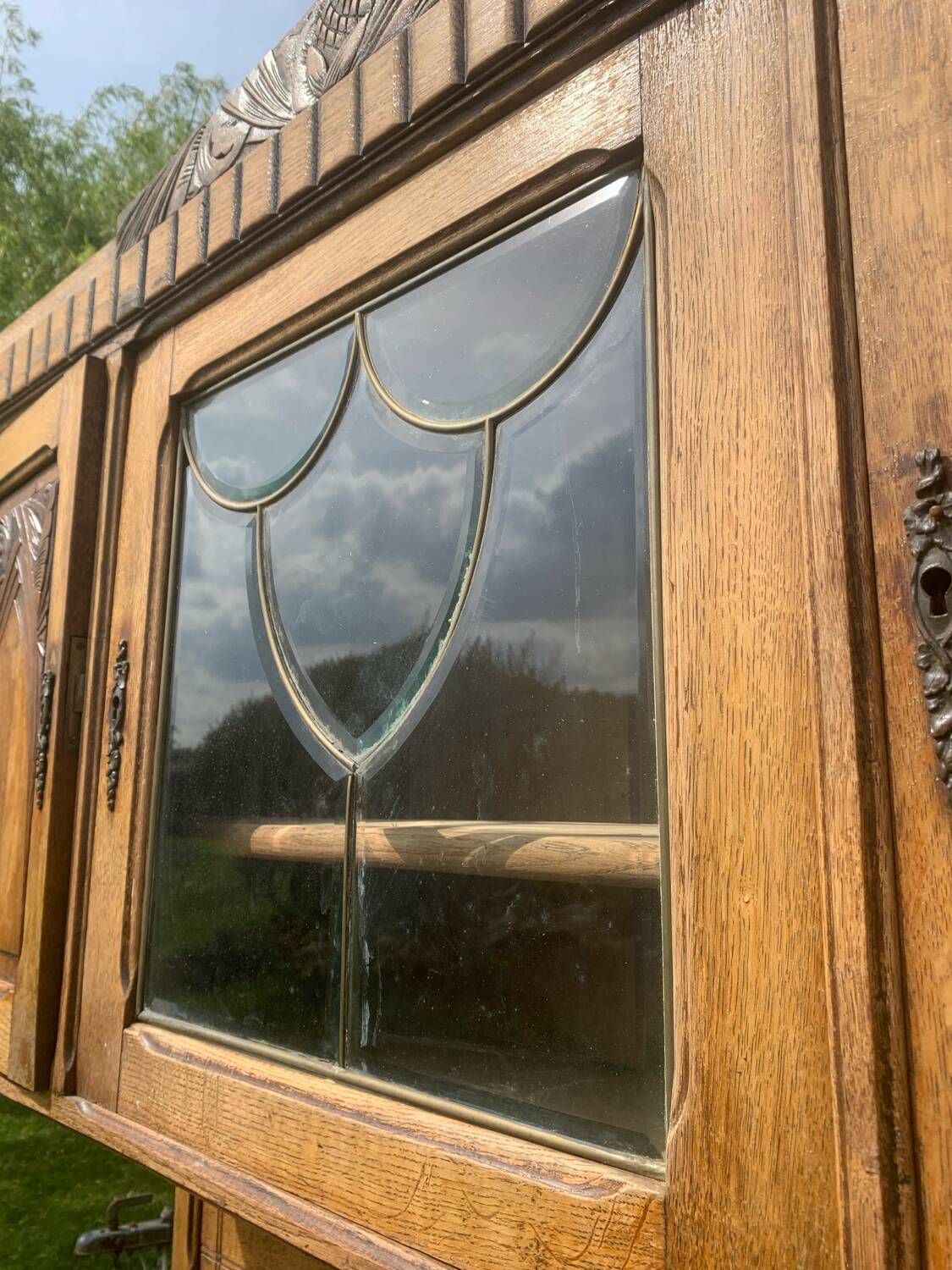 Art Deco Oak Sideboard