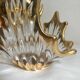 Coupes en cristal de Bayel années 50-60