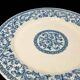Set of six presentation plates, six dinner plates and one oval dish in Gien porcelain