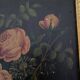 Pair of still lifes, oils on cardboard, late 19th century, bouquets of flowers